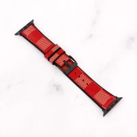 بند چرمی Watch Band اپل واچ 42/44mm طرح شطرنجی