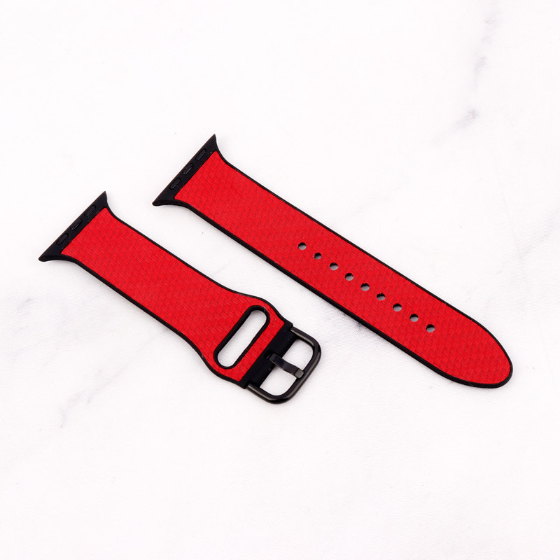 بند چرمی Watch Band اپل واچ 42/44mm طرح بافت حصیری