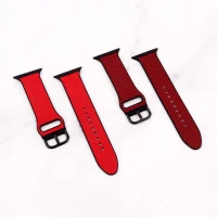 بند چرمی Watch Band اپل واچ 42/44mm طرح بافت حصیری