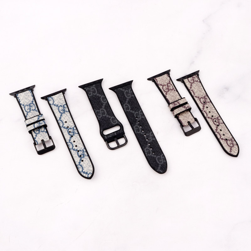 بند چرمی Watch Band اپل واچ 42/44mm طرح Gucci