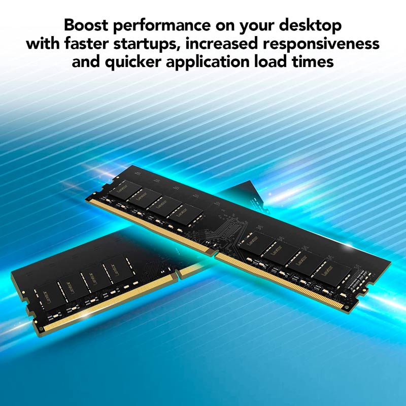 رم کامپیوتر Lexar LD4AU008G DDR4 8GB 2666MHz CL19 Single