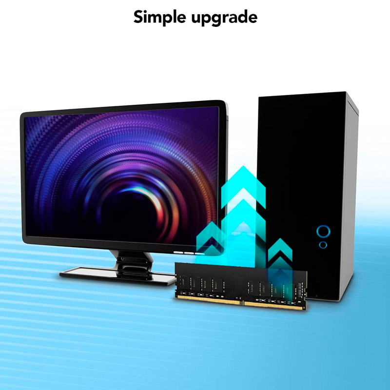 رم کامپیوتر Lexar LD4AU008G DDR4 8GB 2666MHz CL19 Single