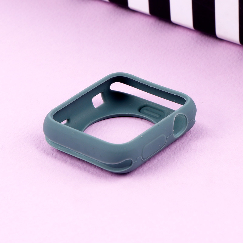 بند اپل واچ سیلیکونی + کاور صفحه 38mm