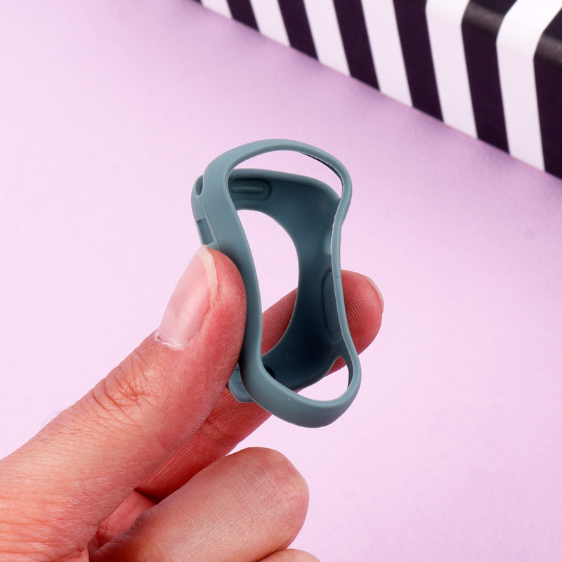 بند اپل واچ سیلیکونی + کاور صفحه 38mm