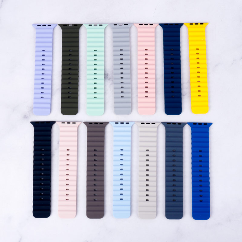 بند اپل واچ سیلیکونی Ocean سایز 42/44 میلی متری کد 2