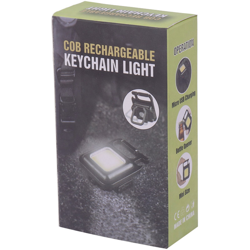 چراغ قوه قلاب دار COB
