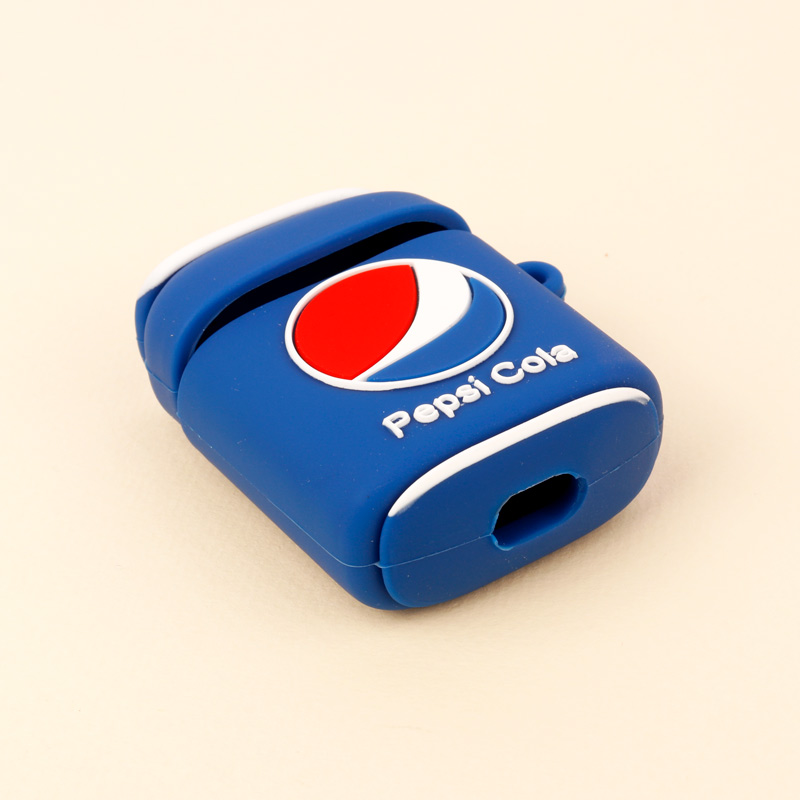 محافظ AirPods 2 سیلیکونی طرح Pepsi Cola