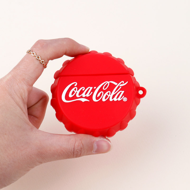 محافظ AirPods 2 سیلیکونی طرح Coca Cola
