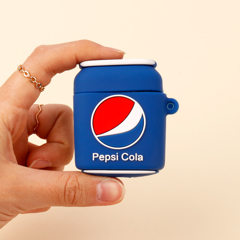 محافظ AirPods 2 سیلیکونی طرح Pepsi Cola