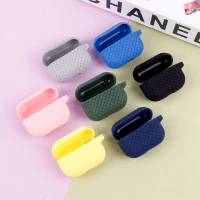 محافظ AirPods Pro سیلیکونی بافت حصیری