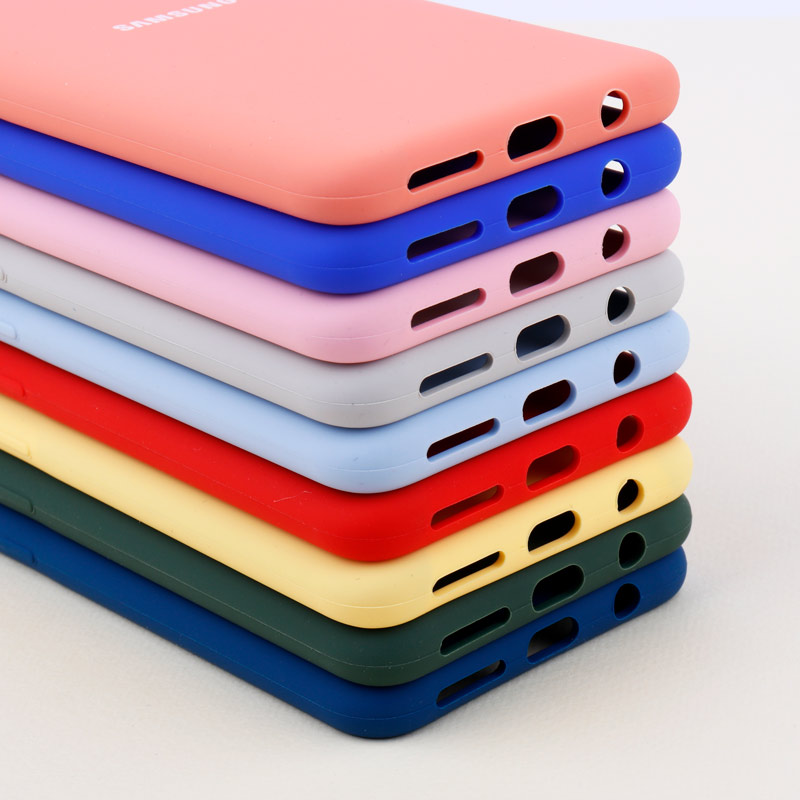 قاب محافظ لنزدار سیلیکونی اصلی زیربسته Samsung Galaxy A20 / A30