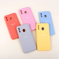قاب سیلیکونی اصلی زیربسته سامسونگ Galaxy A20 / A30 محافظ لنزدار