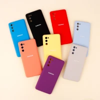 قاب سیلیکونی اصلی زیربسته سامسونگ Galaxy S20 FE محافظ لنزدار