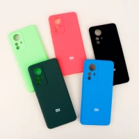 قاب سیلیکونی اصلی زیربسته شیائومی Xiaomi 12 Pro محافظ لنزدار