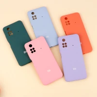 قاب سیلیکونی اصلی زیربسته شیائومی Poco M4 Pro 4G محافظ لنزدار