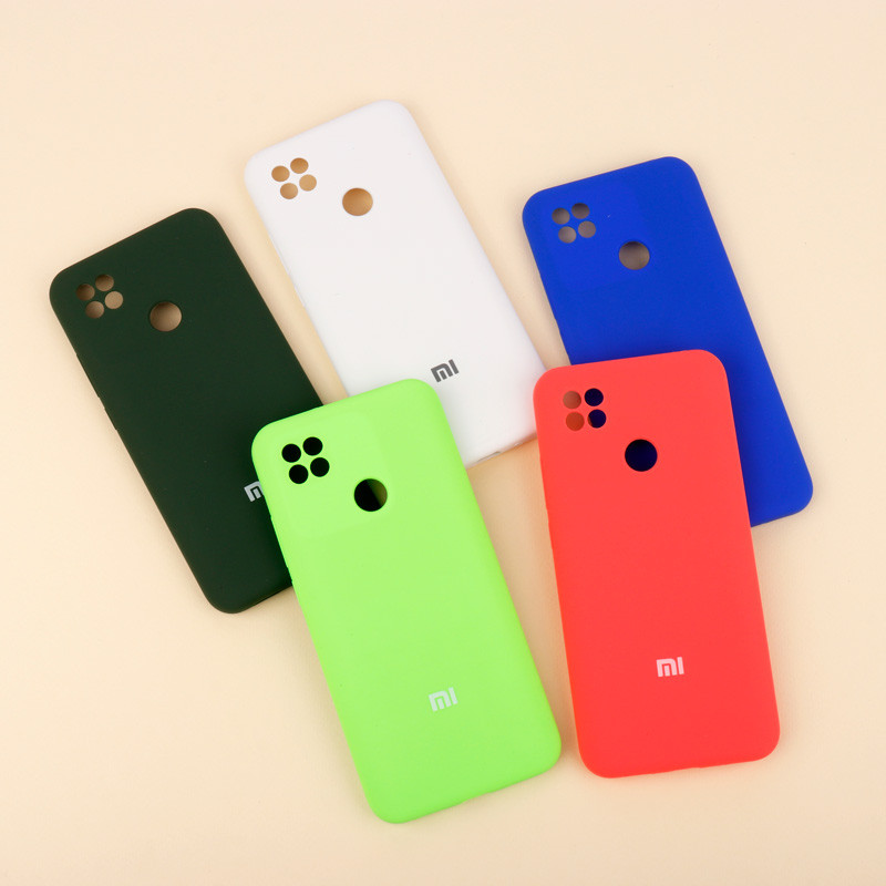قاب سیلیکونی اصلی زیربسته شیائومی Redmi 10A محافظ لنزدار
