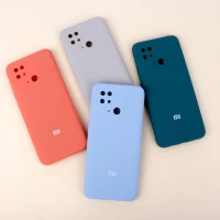 قاب سیلیکونی اصلی زیربسته شیائومی Redmi 10C محافظ لنزدار