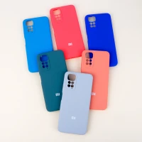 قاب سیلیکونی اصلی زیربسته شیائومی Redmi Note 11 / 11s محافظ لنزدار
