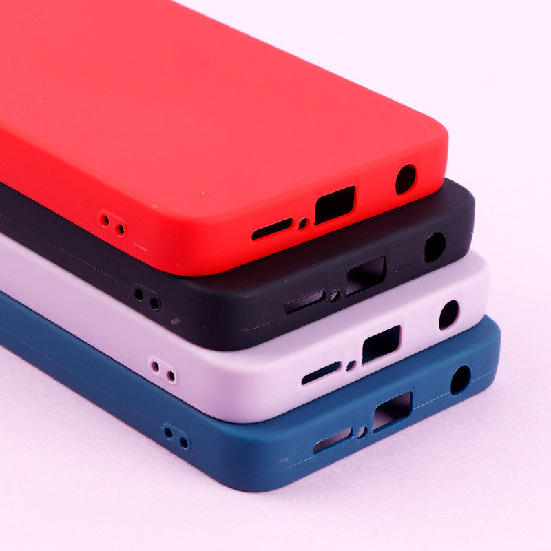 قاب طرح سیلیکونی محافظ لنزدار براق Xiaomi Poco X3