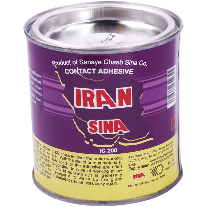 چسب آهن سینا IC200 حجم 160 میلی لیتر