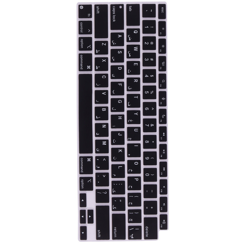 کاور کیبورد ژله ای لپ تاپ Apple MacBook Air2020 a2179/a2337 کد 1