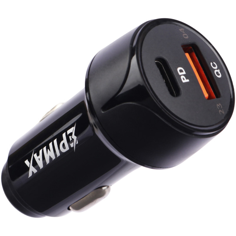 شارژر فندکی فست شارژ Epimax EU-58 3A QC3.0 PD 20W