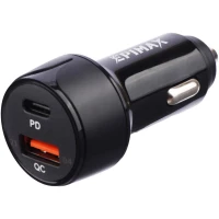 شارژر فندکی فست شارژ Epimax EU-58 3A QC3.0 PD 20W