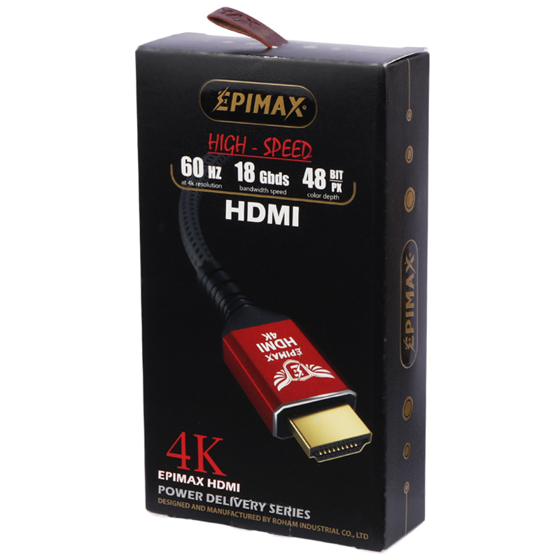 کابل Epimax Power Delivery EC-95 HDMI 4K 1m