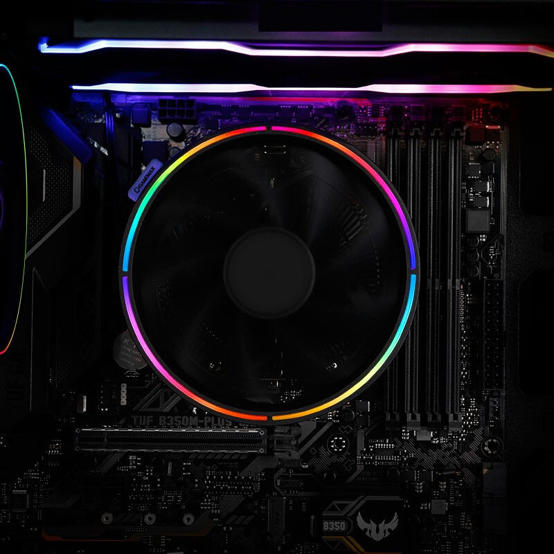 فن خنک کننده CPU گیم مکس GameMax Gamma 200 Rainbow ARGB