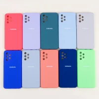 قاب سیلیکونی اصلی زیربسته سامسونگ A32 4G محافظ لنزدار