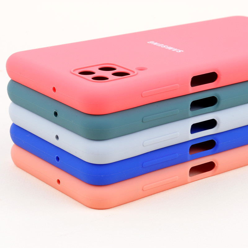 قاب محافظ لنزدار سیلیکونی اصلی زیربسته Samsung Galaxy A12