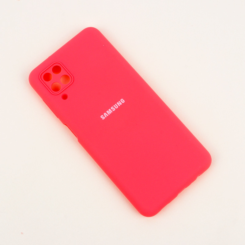 قاب محافظ لنزدار سیلیکونی اصلی زیربسته Samsung Galaxy A12