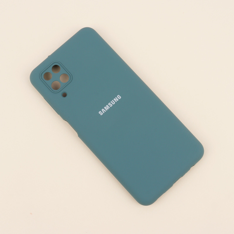 قاب محافظ لنزدار سیلیکونی اصلی زیربسته Samsung Galaxy A12