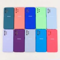 قاب سیلیکونی اصلی زیربسته سامسونگ Galaxy A32 5G محافظ لنزدار