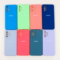 قاب سیلیکونی اصلی زیربسته سامسونگ Galaxy A52 / A52s محافظ لنزدار