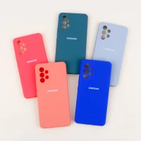 قاب سیلیکونی اصلی زیربسته سامسونگ Galaxy A53 5G محافظ لنزدار