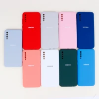 قاب سیلیکونی اصلی زیربسته سامسونگ Galaxy A70 محافظ لنزدار