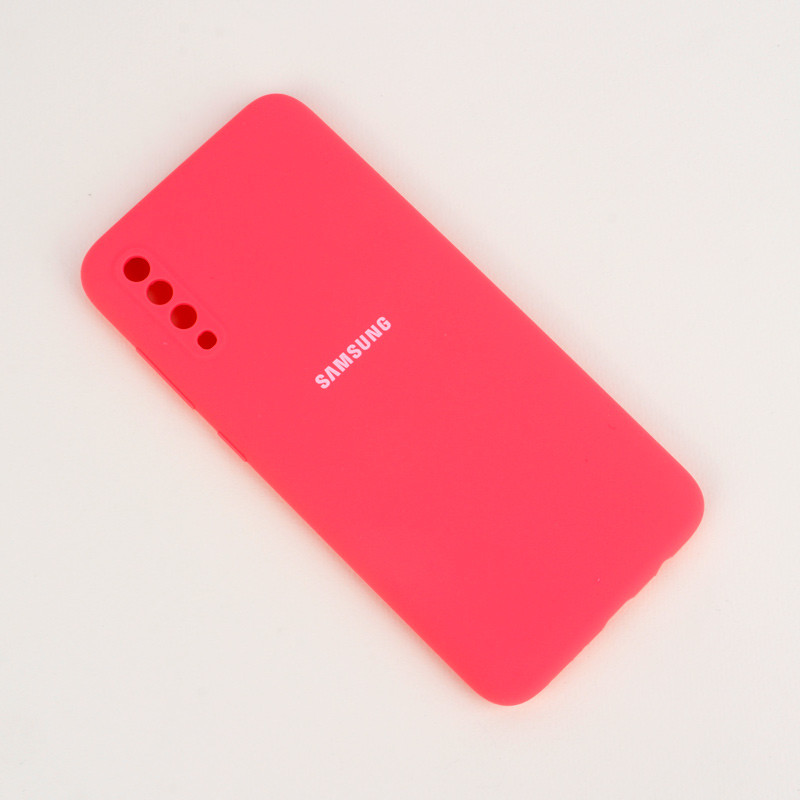 قاب محافظ لنزدار سیلیکونی اصلی زیربسته Samsung Galaxy A70