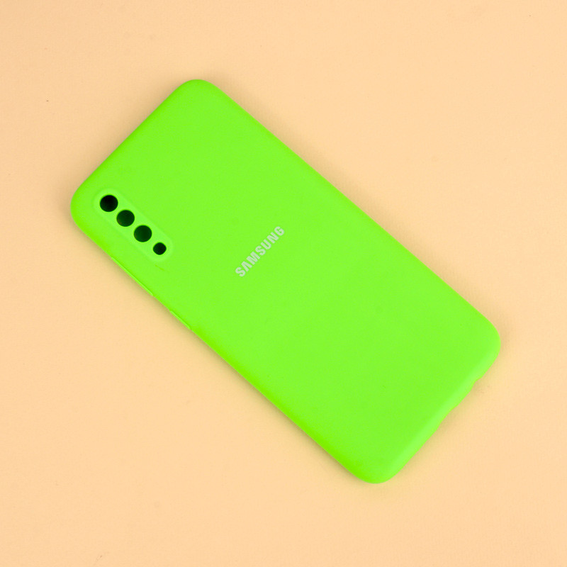 قاب محافظ لنزدار سیلیکونی اصلی زیربسته Samsung Galaxy A70