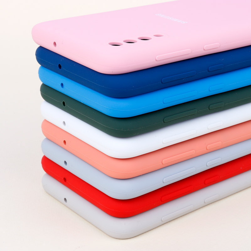 قاب محافظ لنزدار سیلیکونی اصلی زیربسته Samsung Galaxy A70