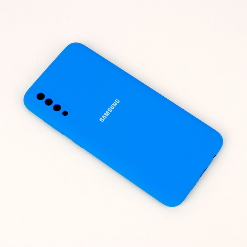 قاب محافظ لنزدار سیلیکونی اصلی زیربسته Samsung Galaxy A70