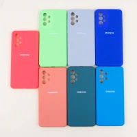 قاب سیلیکونی اصلی زیربسته سامسونگ Galaxy A73 محافظ لنزدار