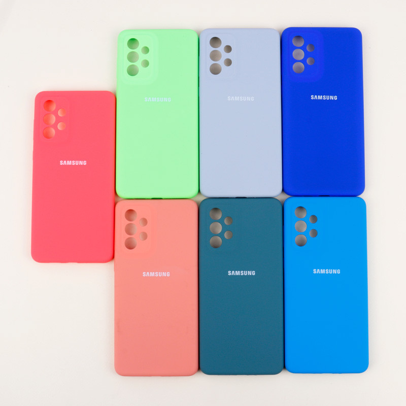 قاب سیلیکونی اصلی زیربسته سامسونگ Galaxy A73 محافظ لنزدار