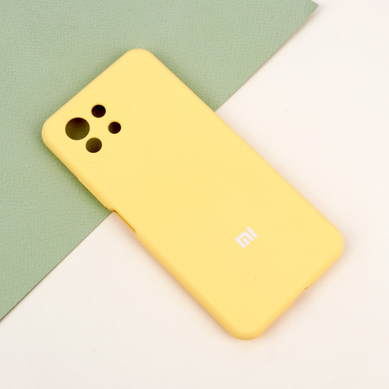 قاب محافظ لنزدار سیلیکونی اصلی زیربسته Xiaomi Mi 11 Lite