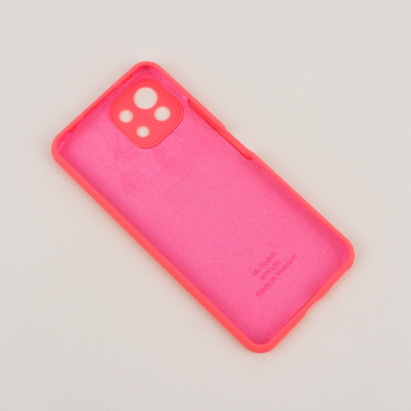 قاب محافظ لنزدار سیلیکونی اصلی زیربسته Xiaomi Mi 11 Lite