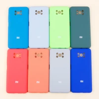 قاب سیلیکونی اصلی زیربسته شیائومی Poco X3 محافظ لنزدار