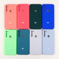 قاب سیلیکونی اصلی زیربسته شیائومی Redmi Note 8 محافظ لنزدار