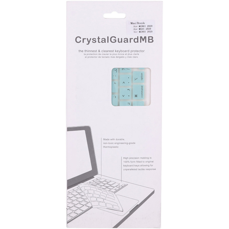 کاور کیبورد ژله ای لپ تاپ Apple MacBook Air2020 mgn63/mgd3/mgn93 کد 1