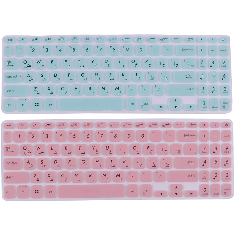 کاور کیبورد ژله ای لپ تاپ Asus R521 کد 2