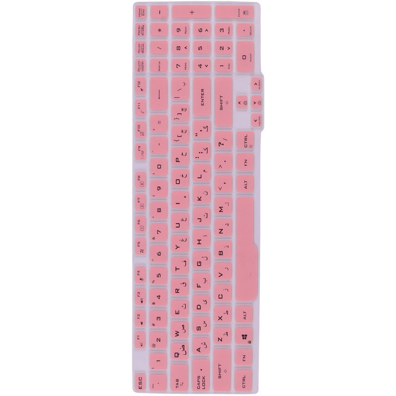 کاور کیبورد ژله ای لپ تاپ Asus R521 کد 2